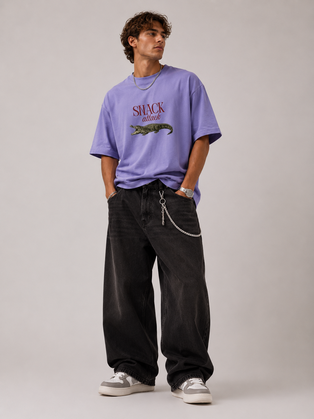 Oversize T-shirt Snack Attack